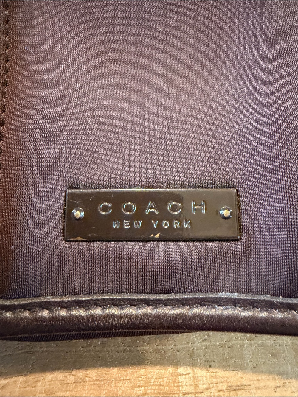 Vintage Coach Neoprene Crossbody Bag - Picture 5 of 7